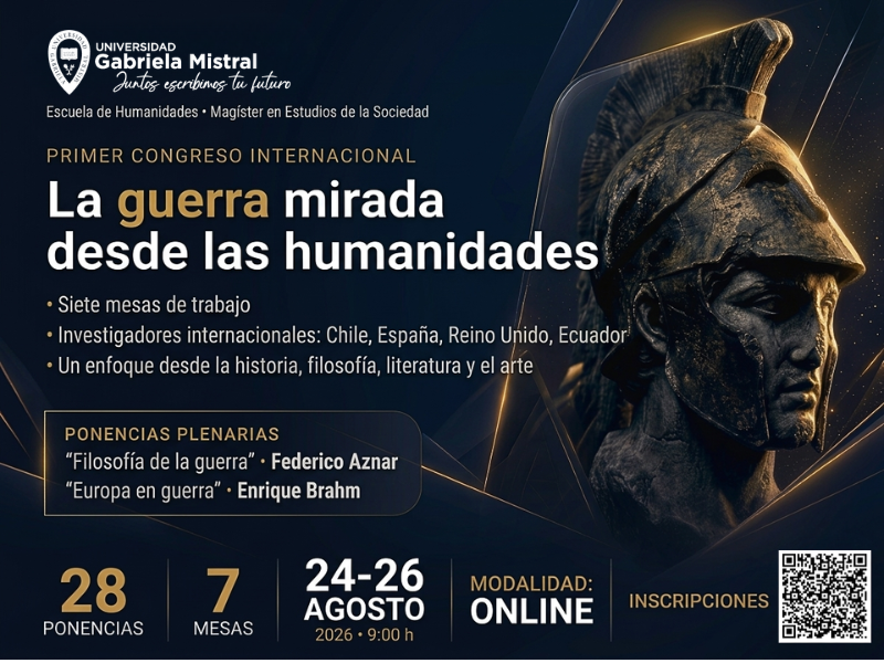 Participa en el primer Congreso Internacional “La guerra mirada desde las Humanidades” de la UGM