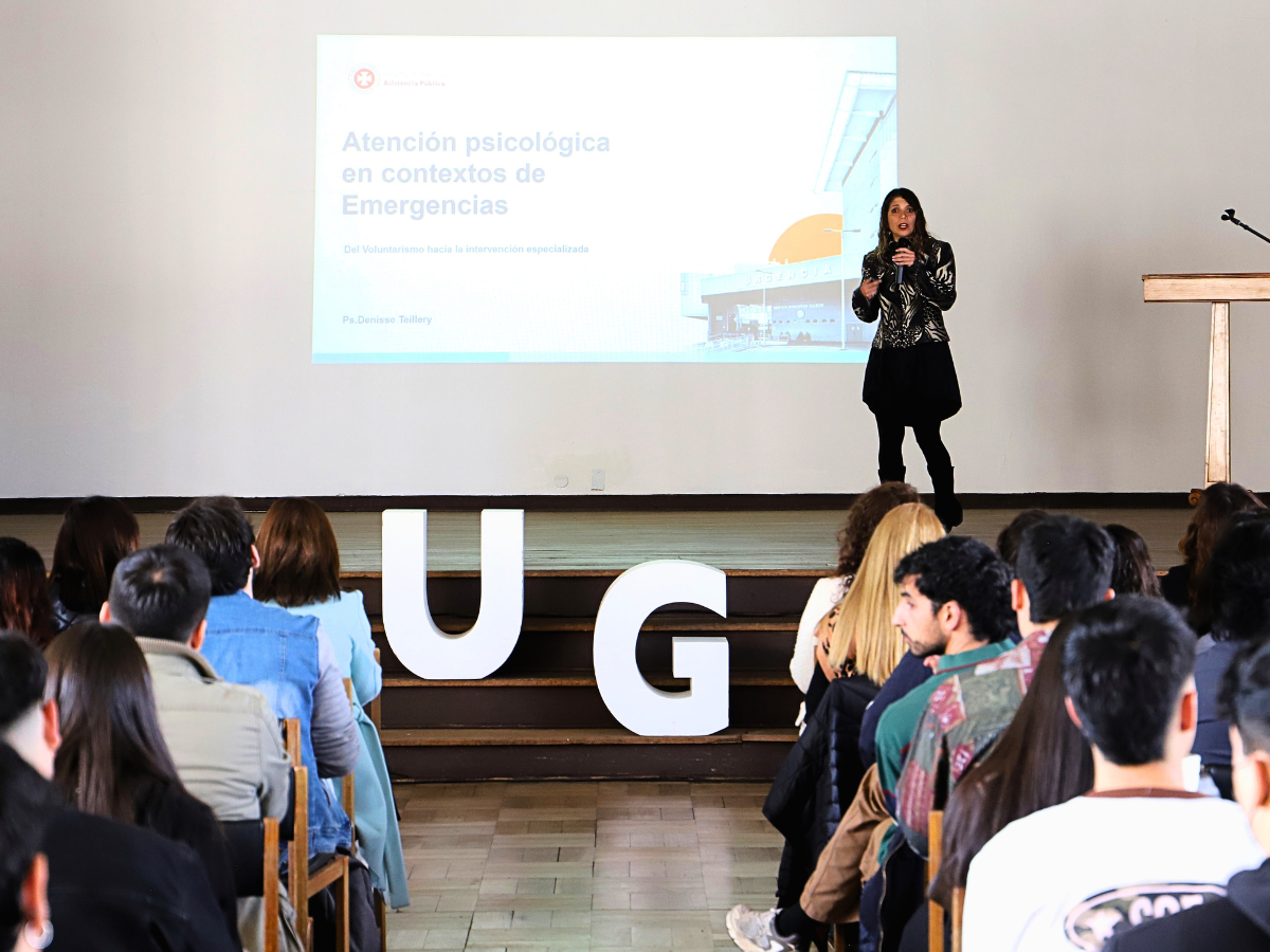 Psicología en emergencias y desastres: especialista aborda los desafíos de la intervención en la UGM