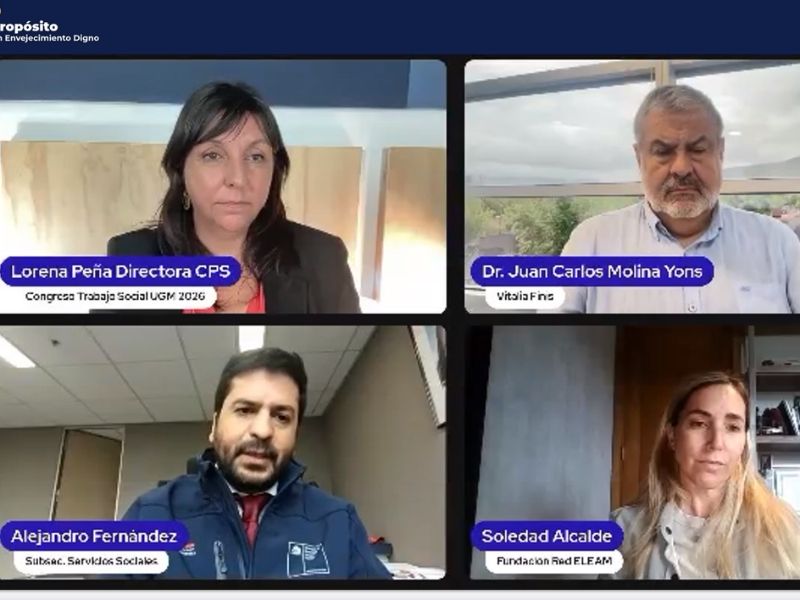 Universidad Gabriela Mistral realizó el segundo Congreso de Trabajo Social sobre longevidad y envejecimiento digno